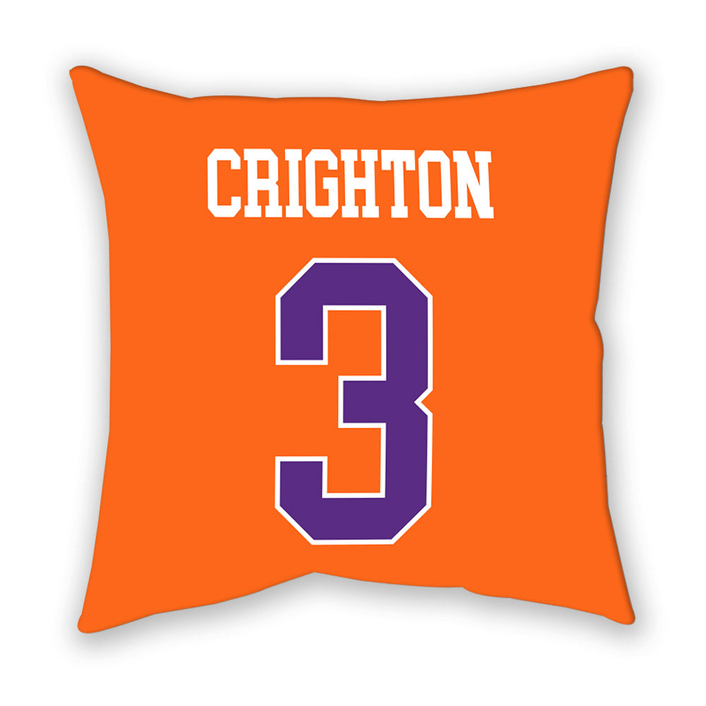Clemson - NCAA Baseball : Jack Crighton - Pillow-1