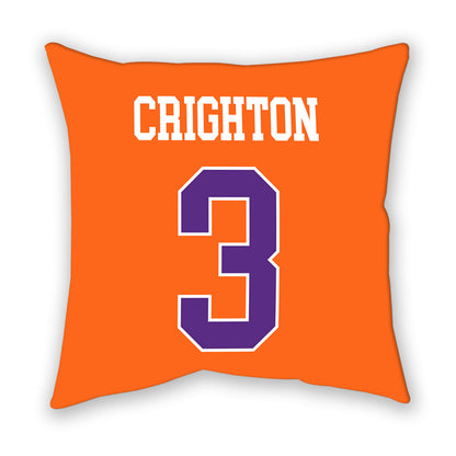 Clemson - NCAA Baseball : Jack Crighton - Pillow-1