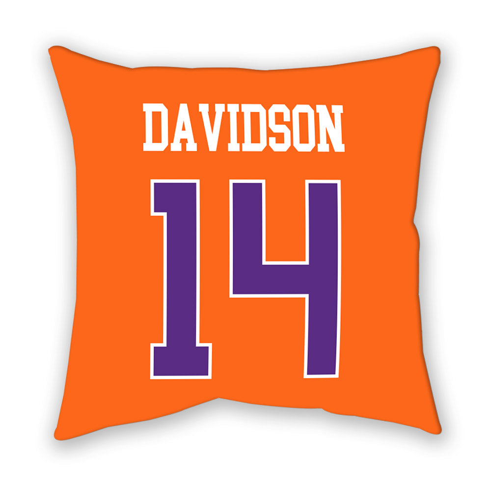 Clemson - NCAA Men's Basketball : Blake Davidson - Pillow-1