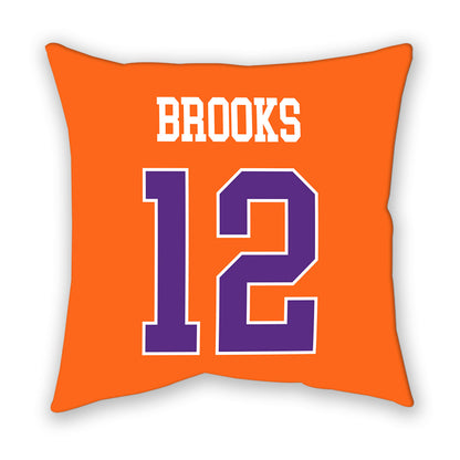 Clemson - NCAA Women's Soccer : Natalie Brooks - Pillow-1