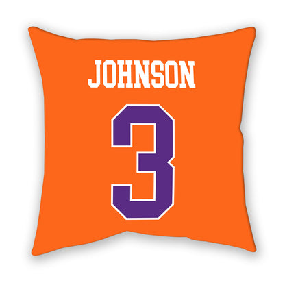 Clemson - NCAA Softball : Kylee Johnson - Pillow-1
