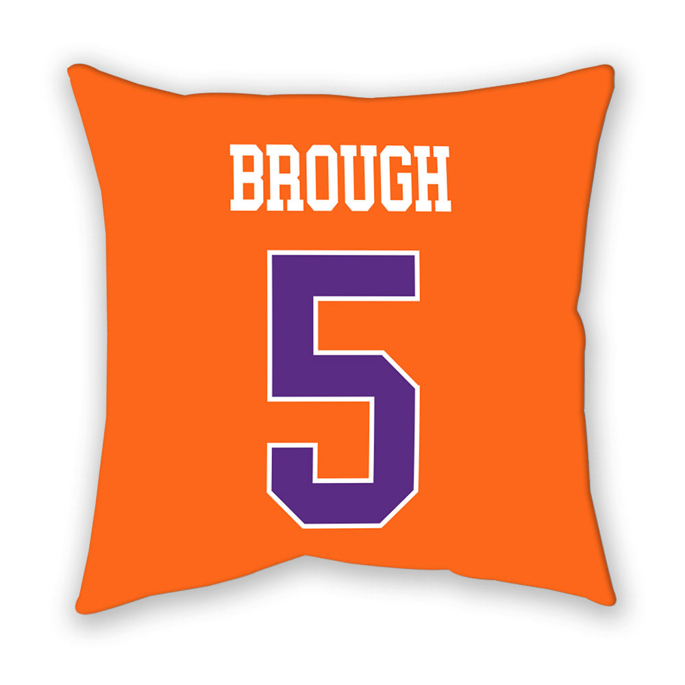 Clemson - NCAA Women's Soccer : Emily Brough - Pillow-1