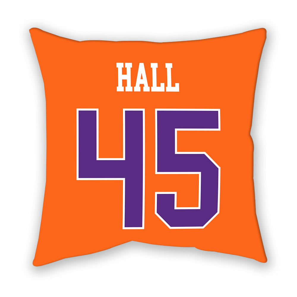 Clemson - NCAA Women's Lacrosse : Demma Hall - Pillow-1
