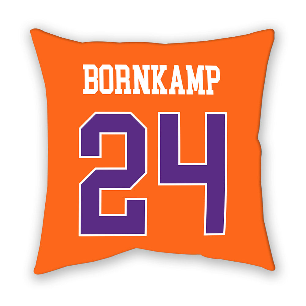 Clemson - NCAA Women's Soccer : Megan Bornkamp - Pillow-1