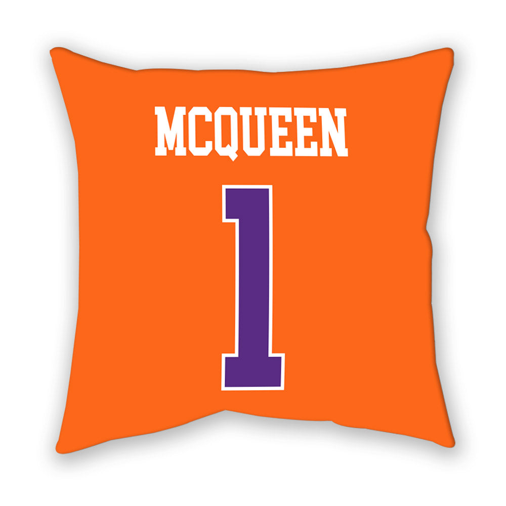Clemson - NCAA Women's Basketball : Loyal McQueen - Pillow-1