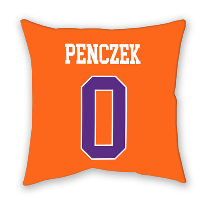 Clemson - NCAA Women's Lacrosse : Emma Penczek - Pillow-1