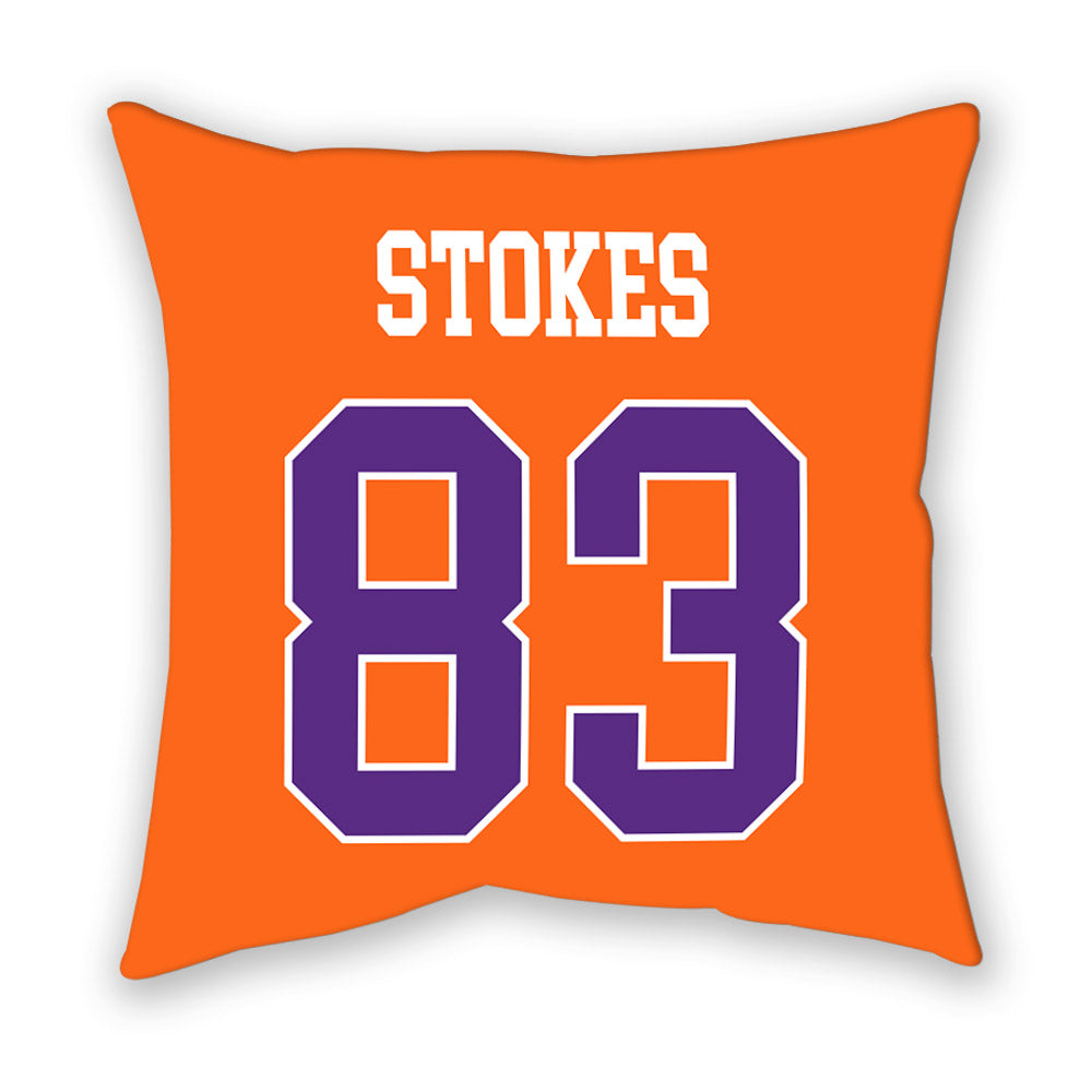 Clemson - NCAA Football : Ethan Stokes - Pillow-1