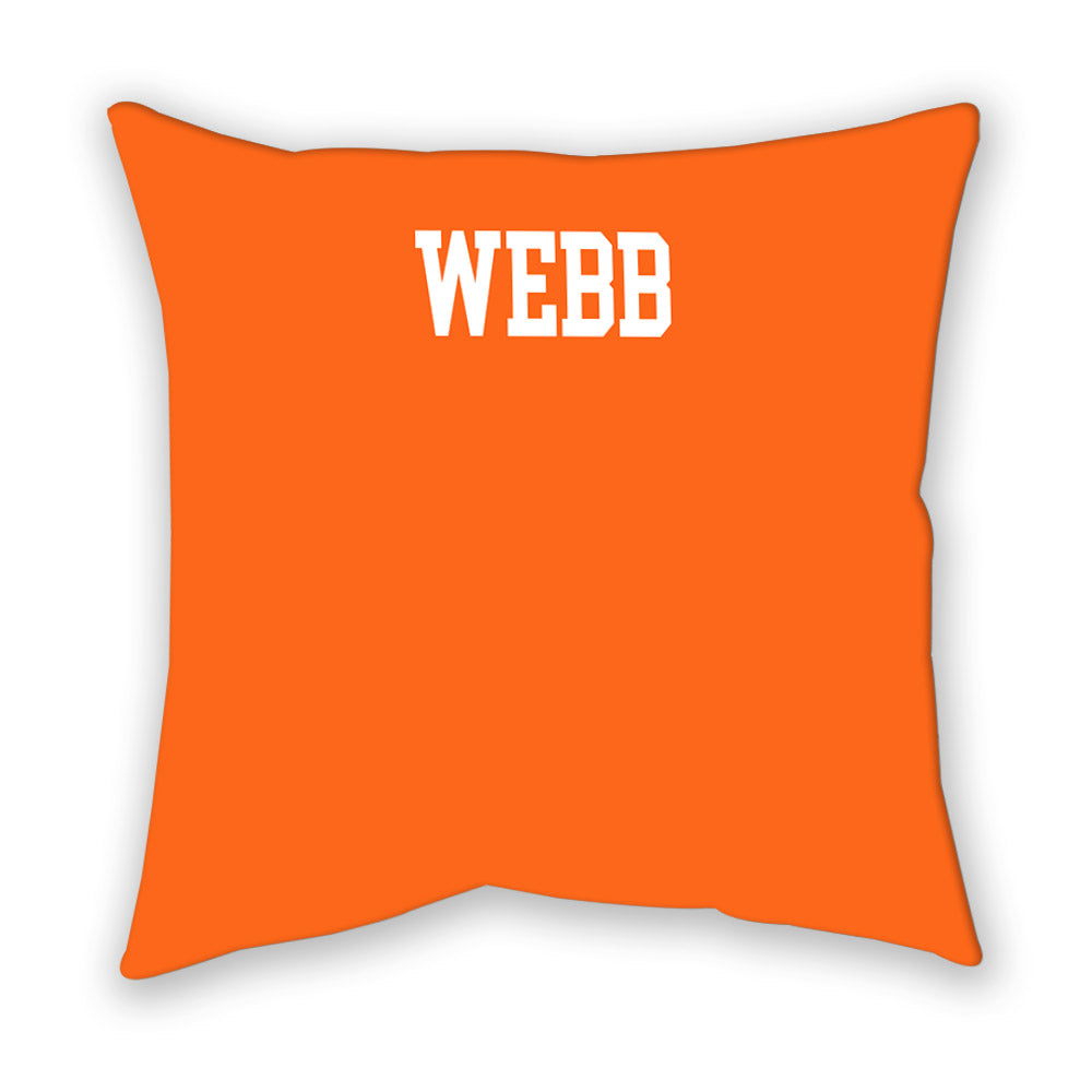 Clemson - NCAA Women's Track & Field : Aiya Webb - Pillow-1
