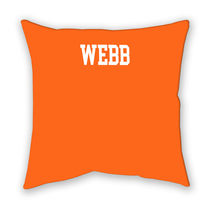 Clemson - NCAA Women's Track & Field : Aiya Webb - Pillow-1