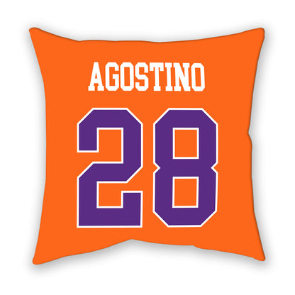 Clemson - NCAA Women's Lacrosse : Summer Agostino - Pillow-1
