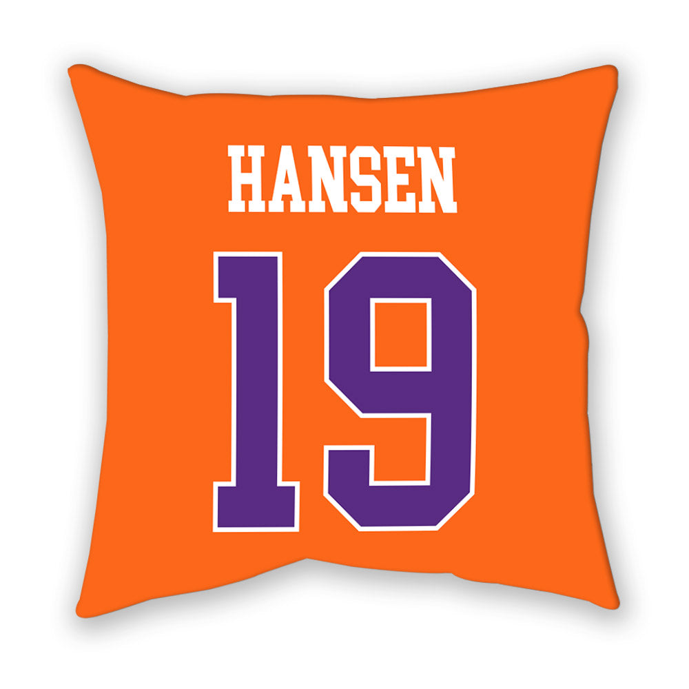 Clemson - NCAA Men's Volleyball : Kate Hansen - Pillow-1
