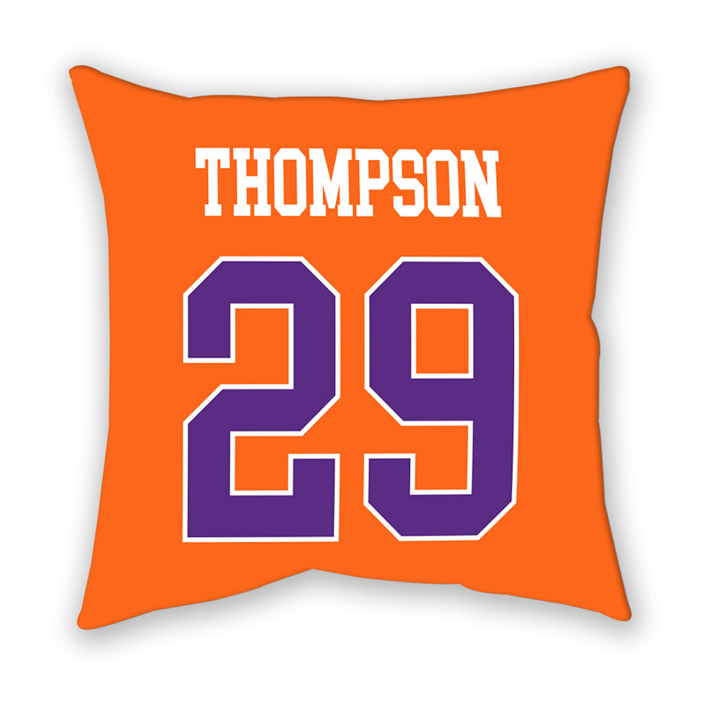 Clemson - NCAA Women's Soccer : Jordan Thompson - Pillow-1