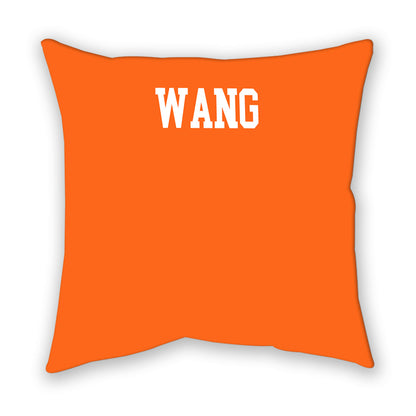 Clemson - NCAA Men's Track & Field : Leupold Wang - Pillow-1