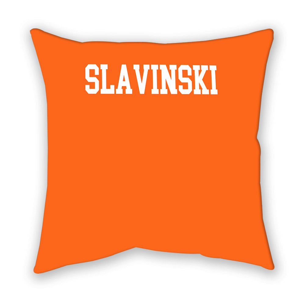 Clemson - NCAA Men's Track & Field : Blaik Slavinski - Pillow-1