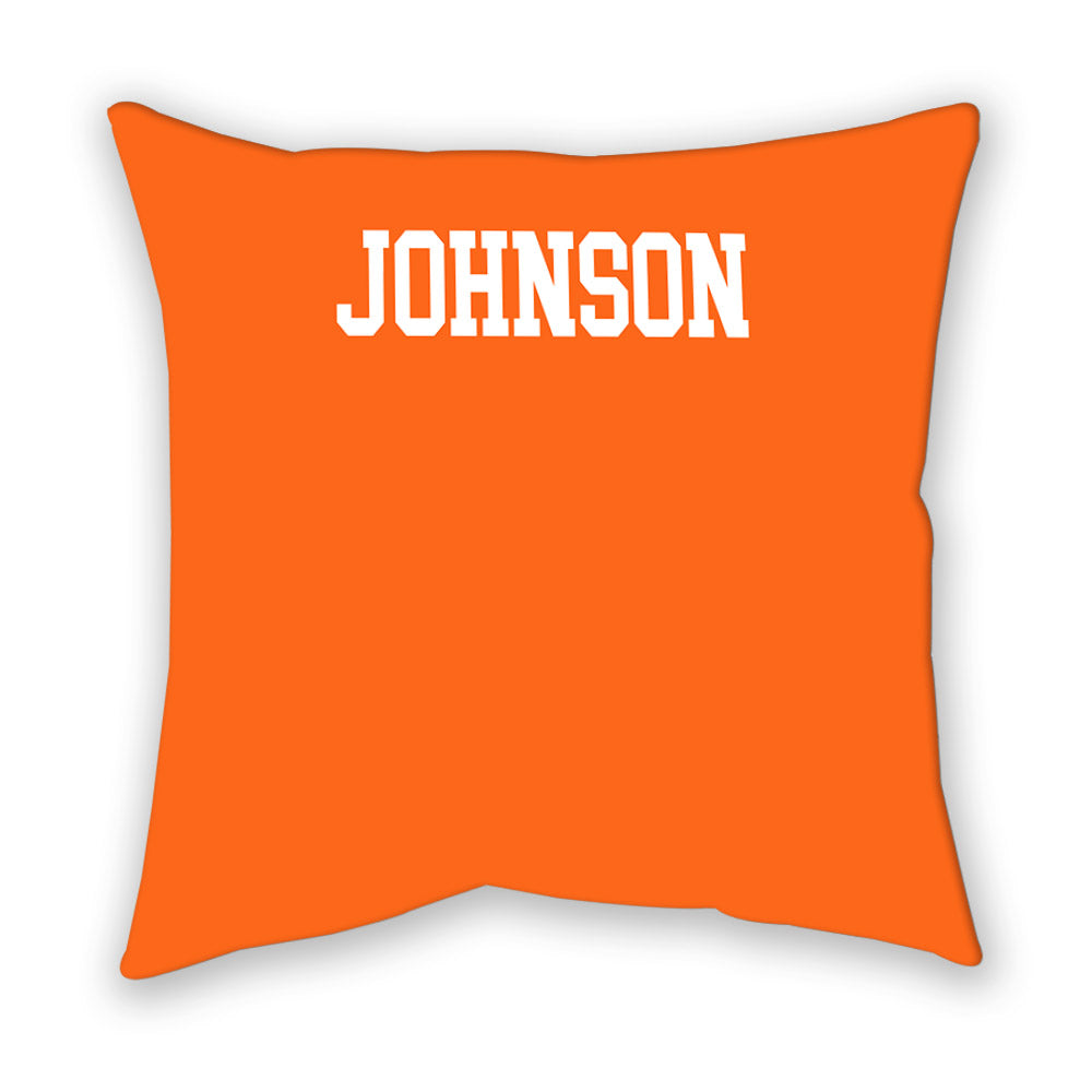 Clemson - NCAA Women's Track & Field : Jessica Johnson - Pillow-1