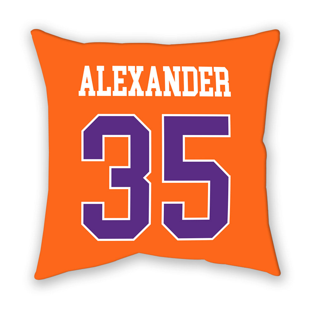 Clemson - NCAA Football : Jeremiah Alexander - Pillow-1