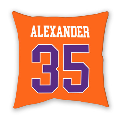 Clemson - NCAA Football : Jeremiah Alexander - Pillow-1