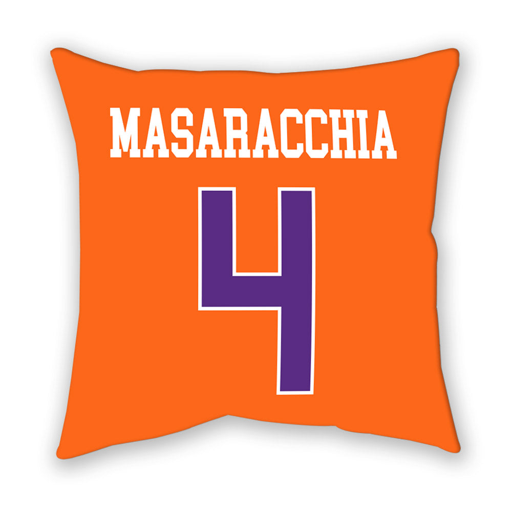Clemson - NCAA Women's Lacrosse : Paris Masaracchia - Pillow-1