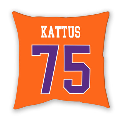 Clemson - NCAA Football : Tucker Kattus - Pillow-1