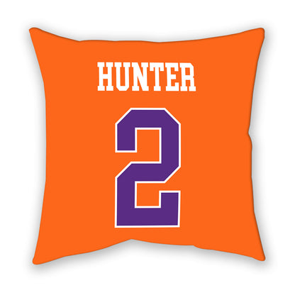 Clemson - NCAA Men's Basketball : Dillon Hunter - Pillow-1