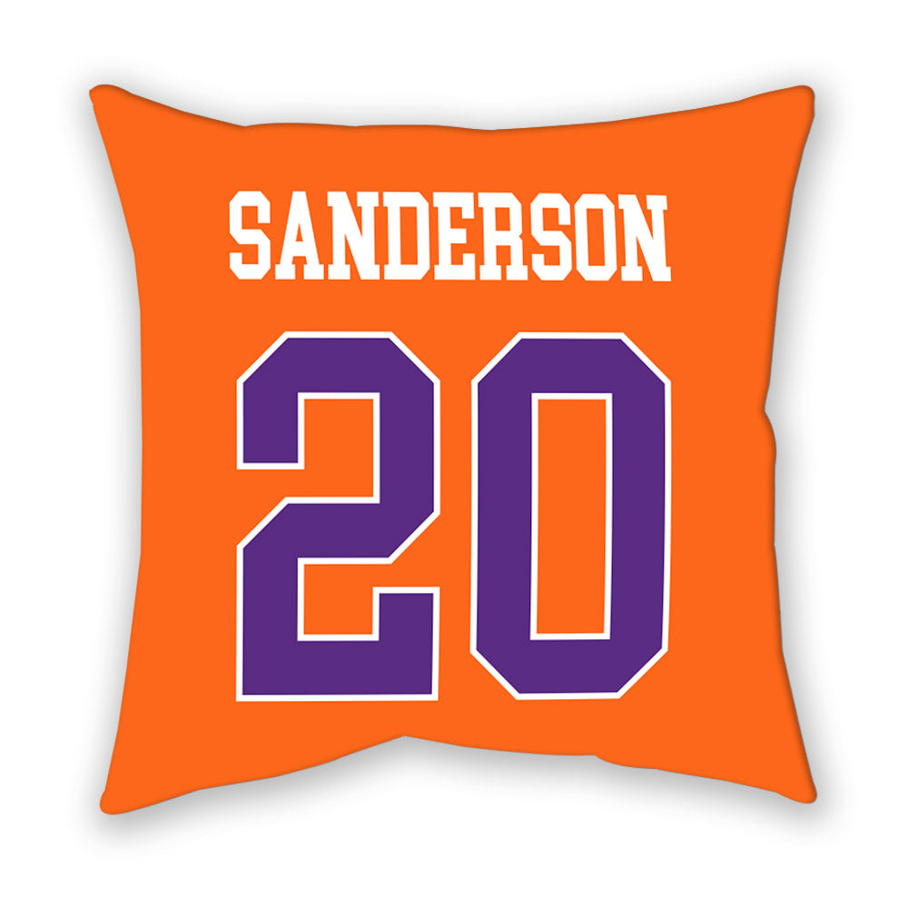 Clemson - NCAA Football : Clark Sanderson - Pillow-1