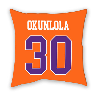 Clemson - NCAA Men's Soccer : Remi Okunlola - Pillow-1