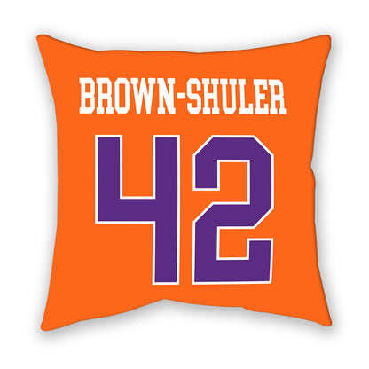 Clemson - NCAA Football : Hevin Brown-Shuler - Pillow-1