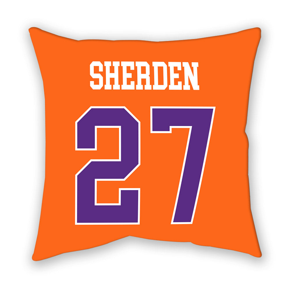 Clemson - NCAA Women's Soccer : Erin Sherden - Pillow-1