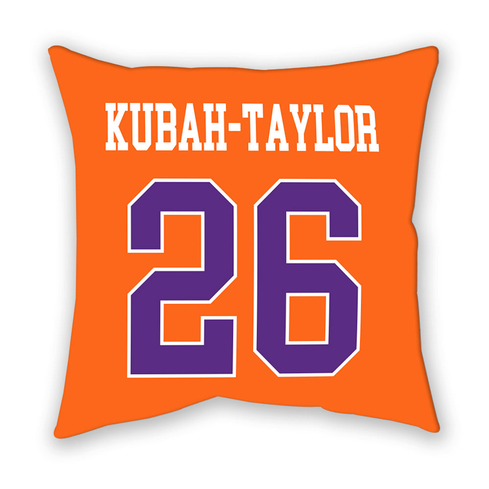 Clemson - NCAA Football : C.J. Kubah-Taylor - Pillow-1