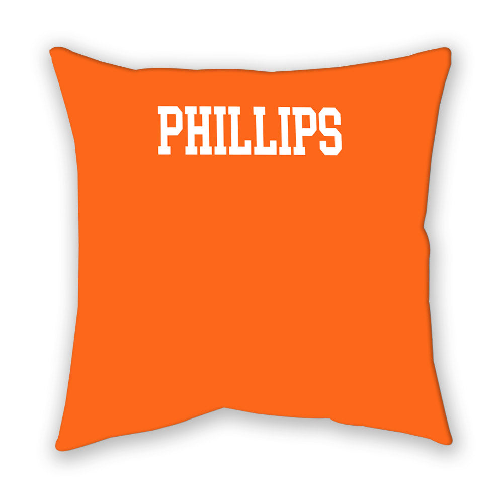 Clemson - NCAA Men's Track & Field : Matthew Phillips - Pillow-1