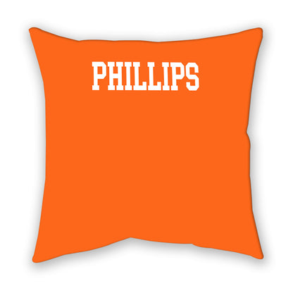 Clemson - NCAA Men's Track & Field : Matthew Phillips - Pillow-1