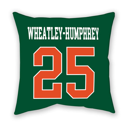 Miami - NCAA Football : Chris Wheatley-Humphrey - Pillow-1