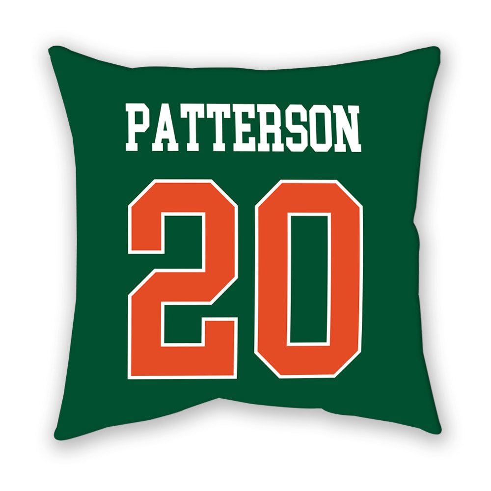 Miami - NCAA Football : zaquan Patterson - Pillow-1