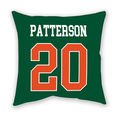 Miami - NCAA Football : zaquan Patterson - Pillow-1
