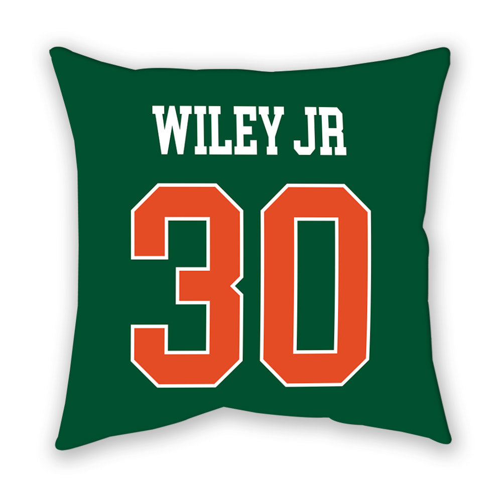 Miami - NCAA Football : Kellen Wiley Jr - Pillow-1