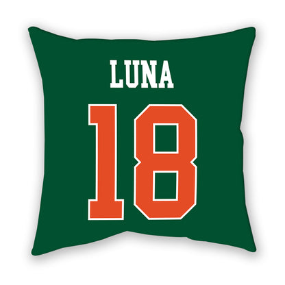 Miami - NCAA Football : Riply Luna - Pillow-1