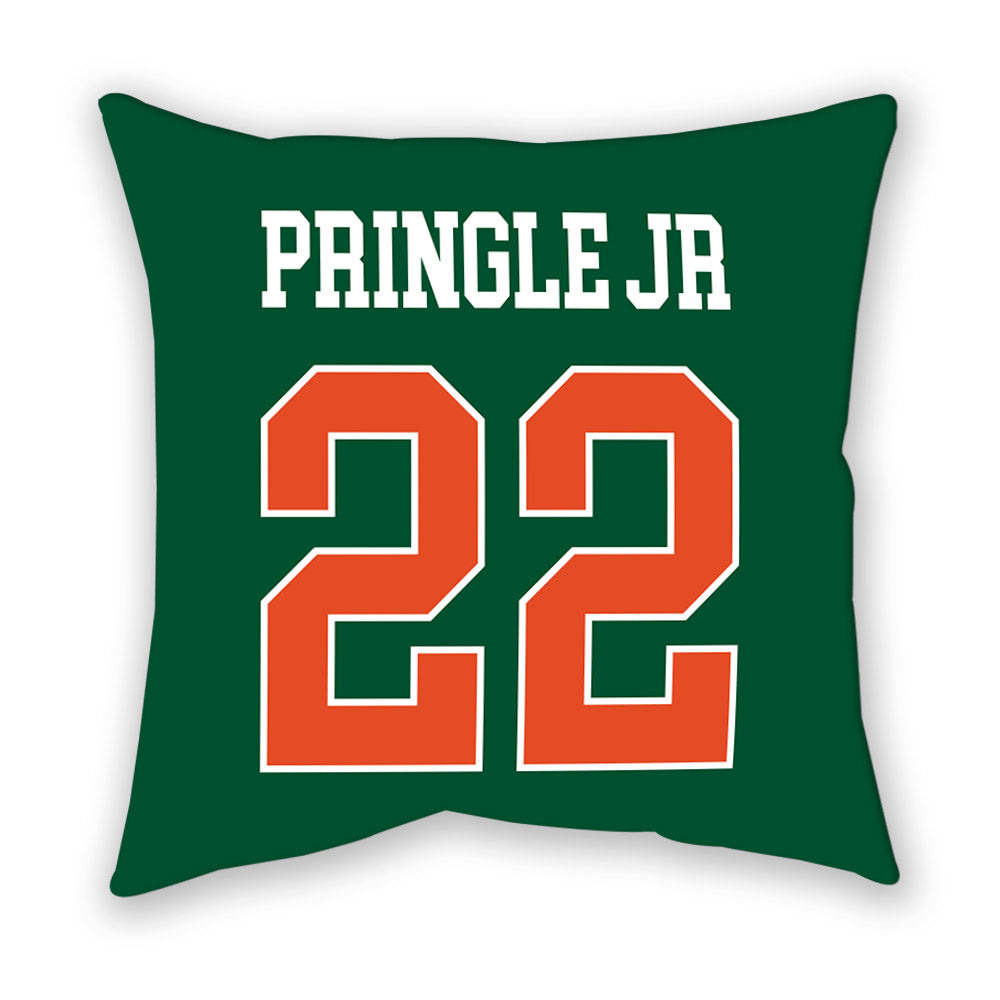 Miami - NCAA Football : Girard Pringle Jr - Pillow-1