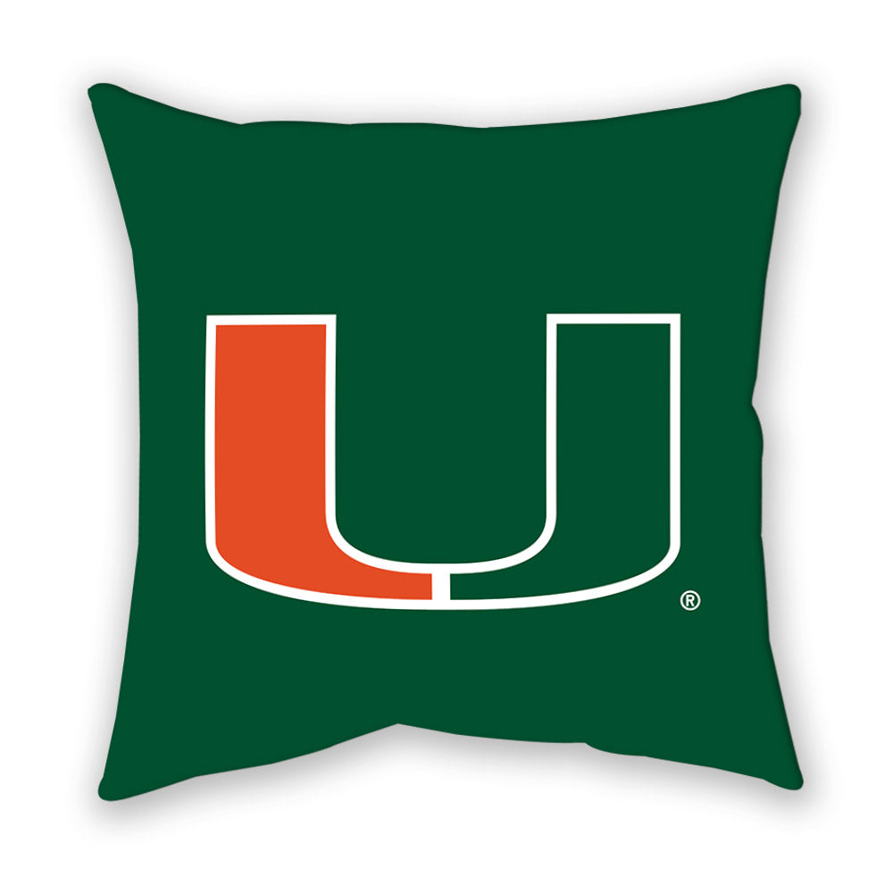 Miami - NCAA Football : Jordan Campbell - Pillow-0