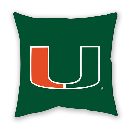 Miami - NCAA Football : Hunter Carver - Pillow-0