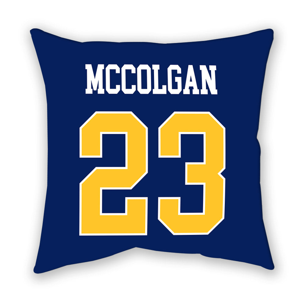 Marquette - NCAA Men's Lacrosse : PJ McColgan - Pillow-1