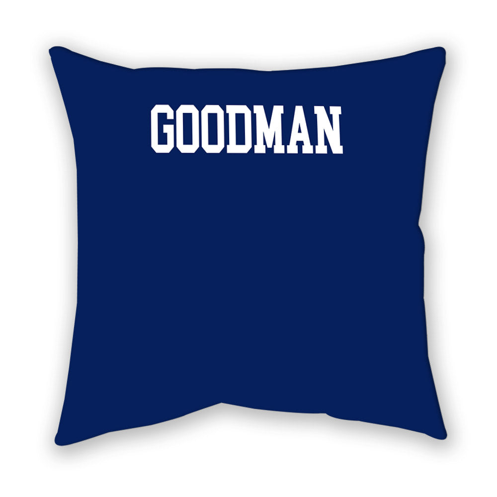Marquette - NCAA Men's Track & Field : Logan Goodman - Pillow-1