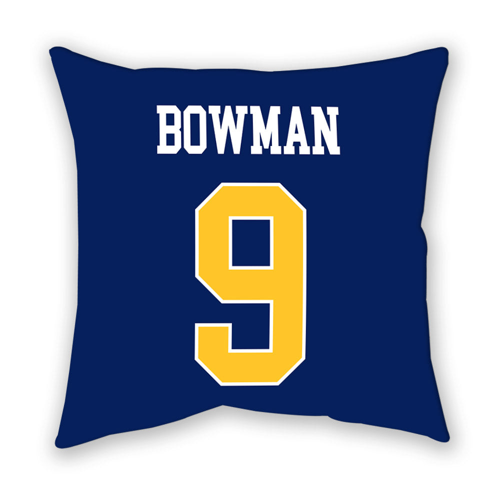 Marquette - NCAA Men's Lacrosse : Andrew Bowman - Pillow-1