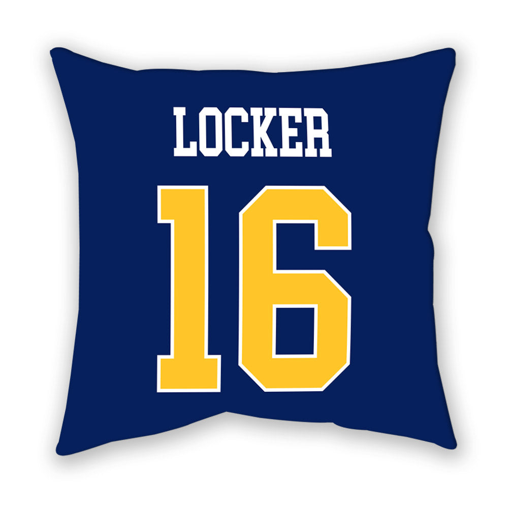 Marquette - NCAA Men's Soccer : Grant Locker - Pillow-1