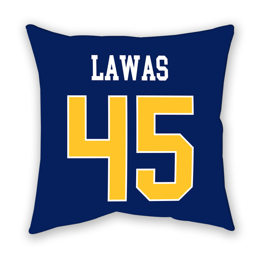 Marquette - NCAA Men's Lacrosse : Lucas Lawas - Pillow-1