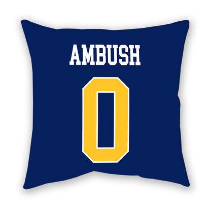 Marquette - NCAA Men's Lacrosse : Ty Ambush - Pillow-1