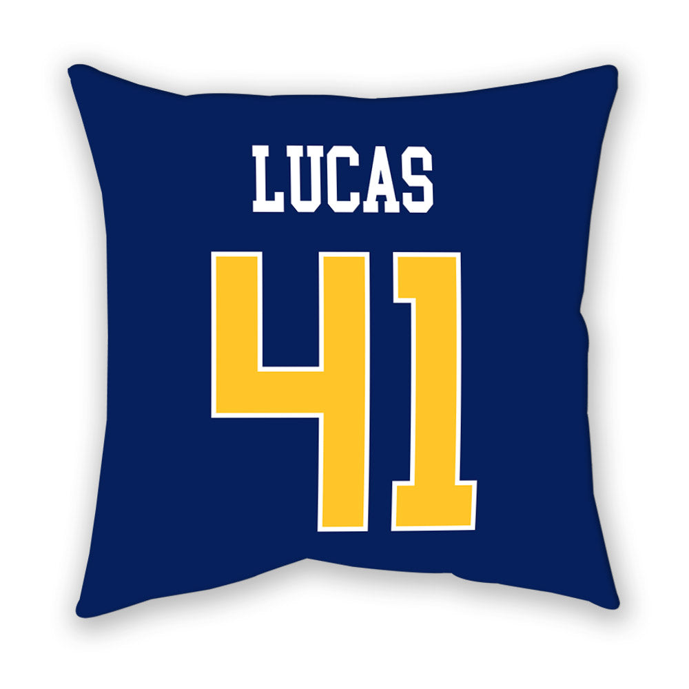 Marquette - NCAA Men's Basketball : Jonah Lucas - Pillow-1