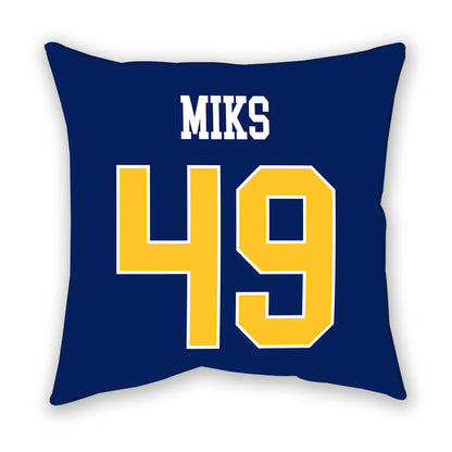 Marquette - NCAA Men's Lacrosse : Carson Miks - Pillow-1