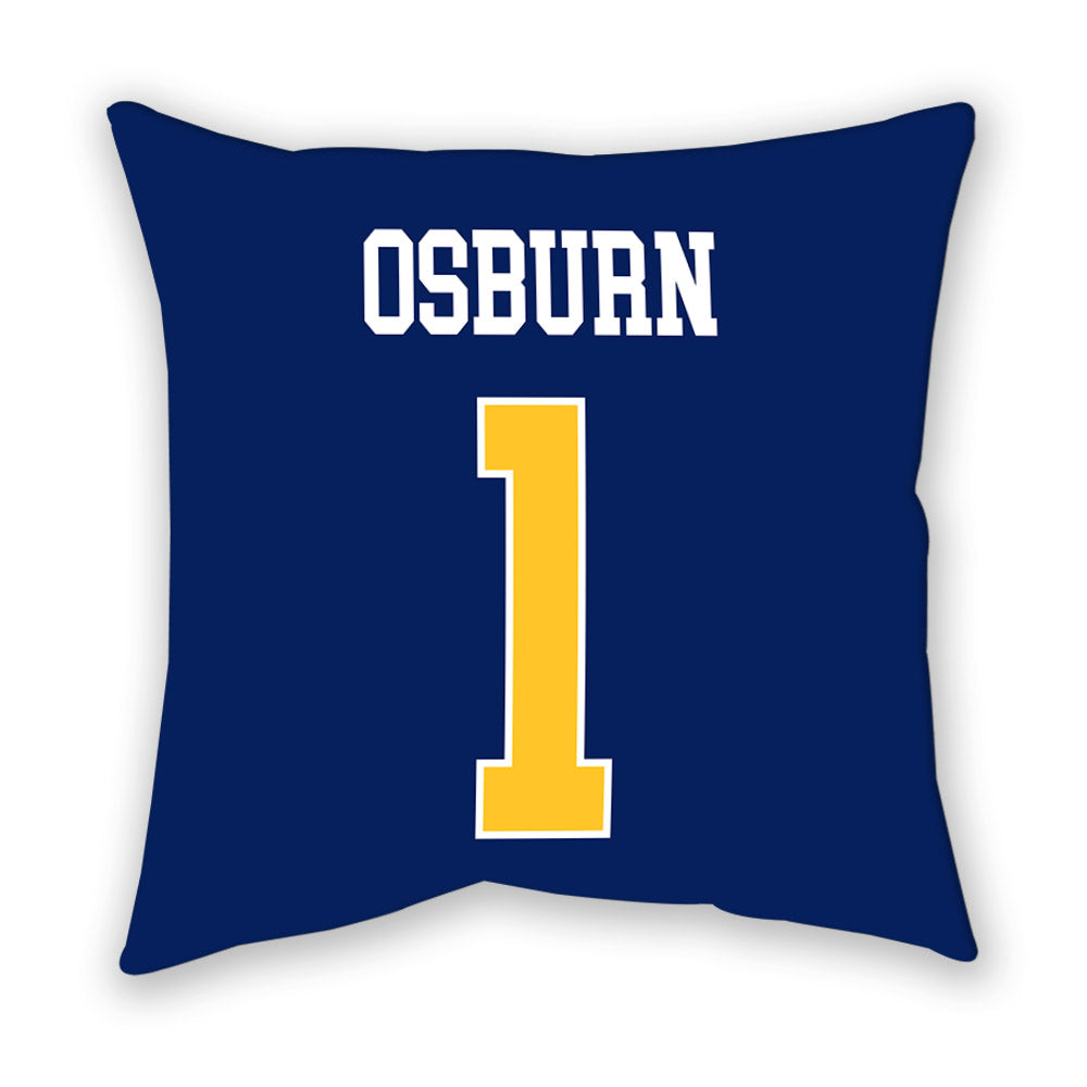 Marquette - NCAA Women's Lacrosse : Tess Osburn - Pillow-1