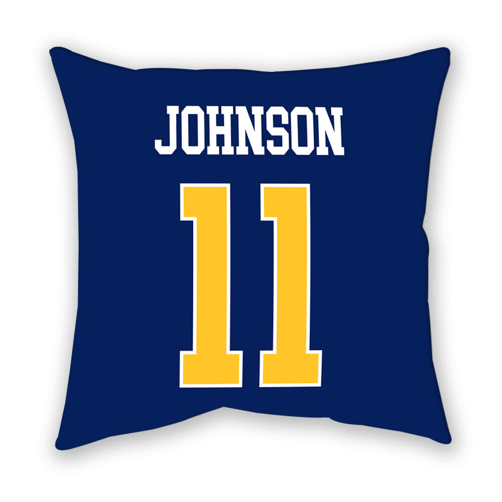 Marquette - NCAA Women's Lacrosse : Laila Johnson - Pillow-1