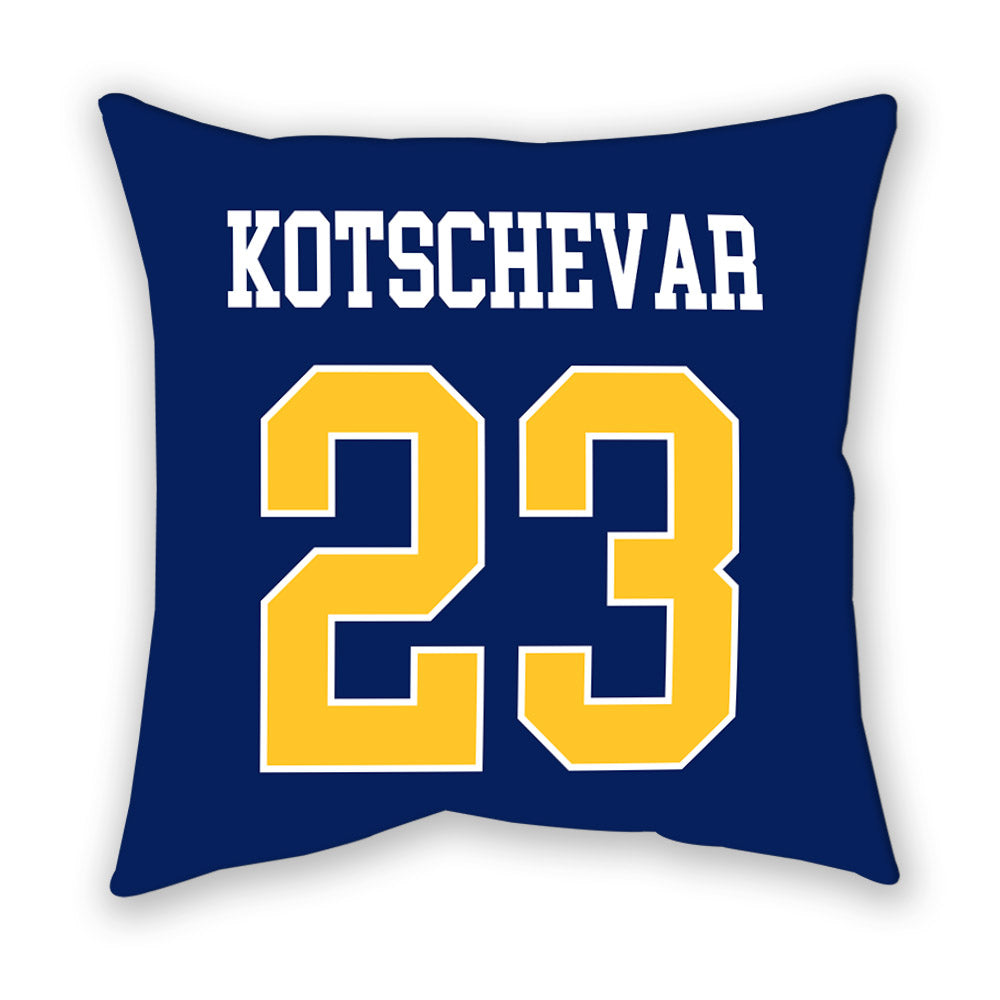 Marquette - NCAA Women's Lacrosse : Taylor Kotschevar - Pillow-1